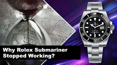 rolex submariner keeps stopping